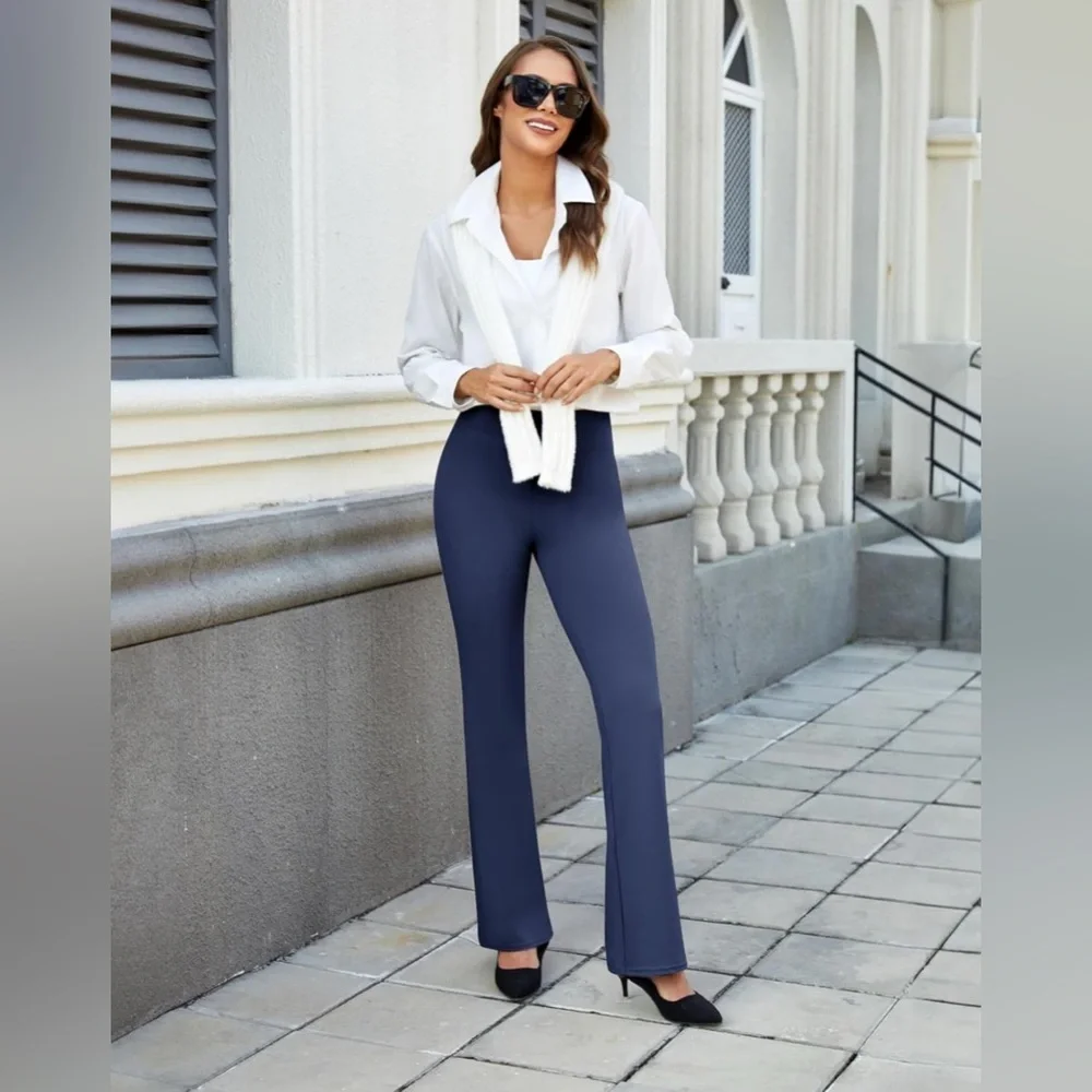 New Navy Boot cut business casual trousers  Women’s 2XL 12-14 us women